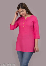 Stylish latest top & tunics/short kurti for wonder women