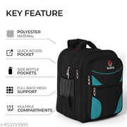 60l gladius large size School Bag for class 6th -10th Suitable for boys and girls