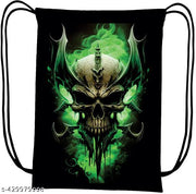 Printed Dori Bag Drawstring Backpack Small Bag Gym Bag tution bag Gift Bag for Everyday Use