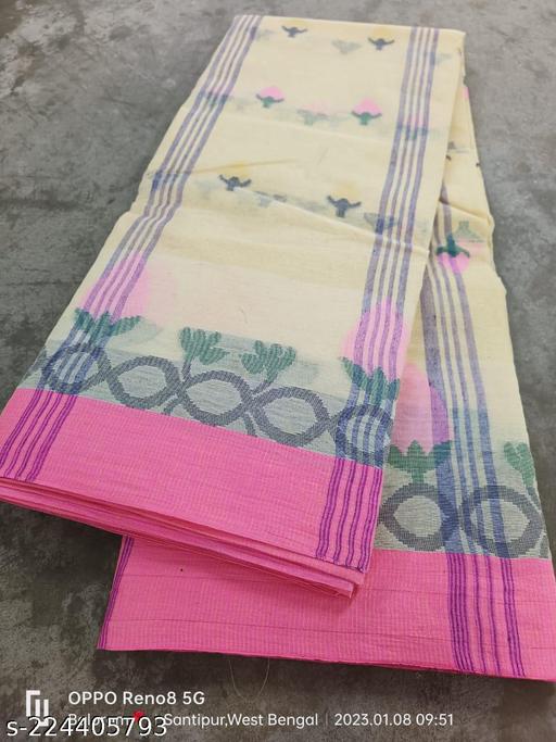 Pure cotton tant saree