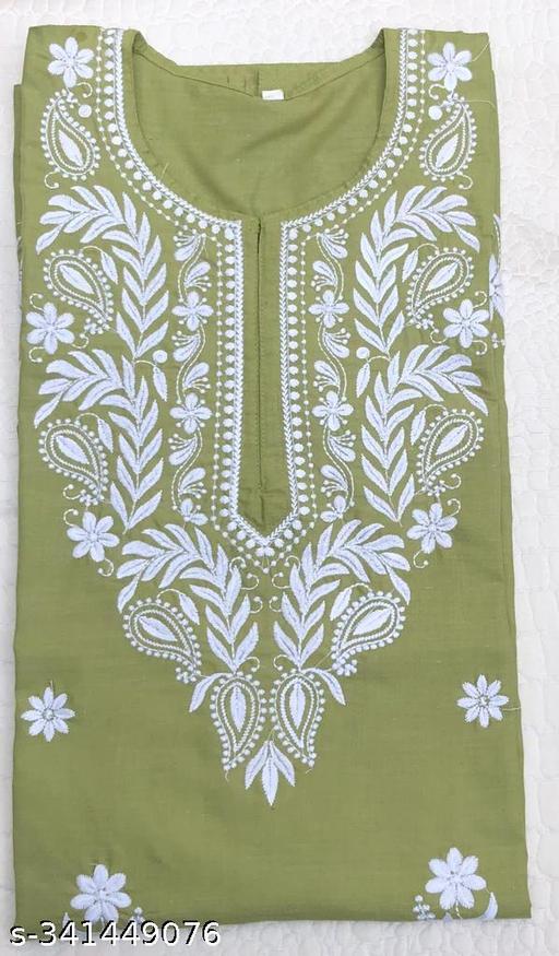 Cotton Chikankari Kurti