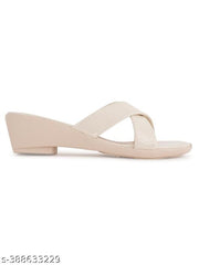 IKAGI Women's Fashion Sandals | Comfortable for All Formal and Casual Occassions | Casual and Stylish Wedge For Women & Girls