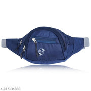 Hazrat  Navy Blue Waist  Bag
