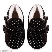 Unisex-Baby's Black Modern Shoes