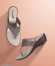 Twinsshoe Women's Casual Partywear Wedge Sandal Chappals