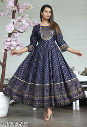 JAIPURI RAYON ANARKALI KURTI
