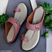Women's Lycra PEACH Wedge Fashion Sandal | Casual Comfortable Extra Soft Ladies Footwear || Comfortable Lycra Slippers For Women || Soft Bottom Lycra Slippers For Women
