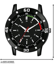 BEST QUALITY BEST PRICE Classy Analogue Black Dial Tranding Pu Belt Watches For Men Boys