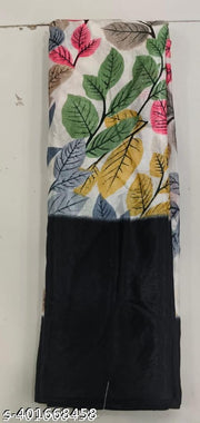 SATIN Silk soft printed daily wear saree