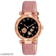 women watch combo design Premium Leather Watch For Girls And women watch