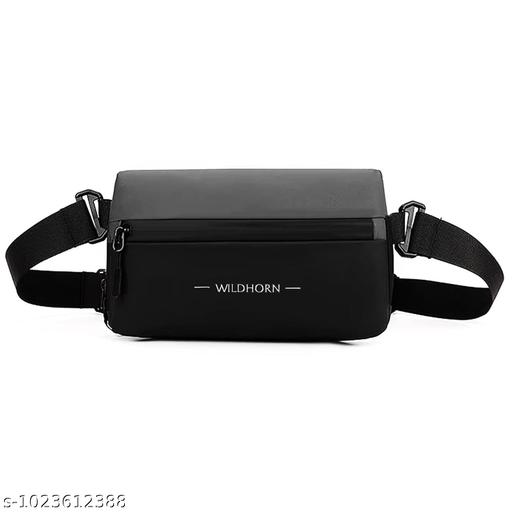 Waist Bag for Men & Women | Water-Resistant Crossbody Fanny Pack with Adjustable Strap, Smooth Zippers & Multi-Compartment Storage for Travel & Daily Use