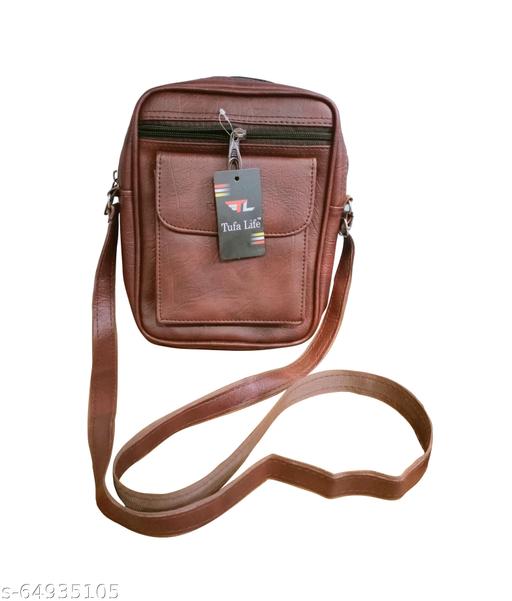 Men messenger bag or cross body bag or collection bag