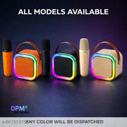 DPM Bluetooth Speaker with Microphone, High Bass Sound, AUX Support