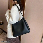 Tote bag black Women's handbags ladies purse new look