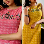 Trendy latest kurti combo
