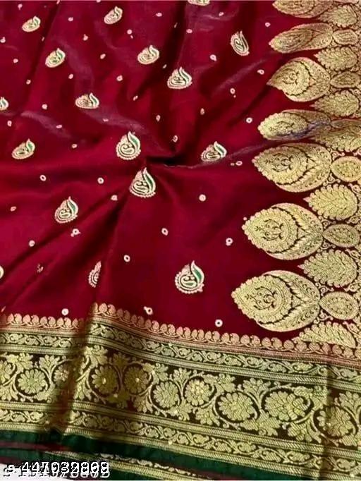 Banarasi satin silk saree