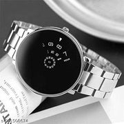 Analog Watch - For Boys-Men & Girls-Women Black Dial Designers Casual Stainless Steel Paidu Unisex Watch For Mens & Boys & Girls & Women