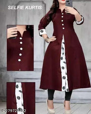 DOIGITAL PRINTED SELFIE KURTI
