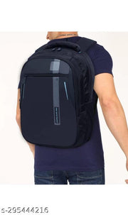 Bagoryx black 30L laptop casual school college office unisex trekking hiking camping backpack
