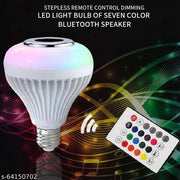 Hot Selling LED RGB Bluetooth Speaker Bulb Wireless Music Playing Light Lamp With Remote Controller Light Changing Bulb Led Night Bulb With MP3 Bluetooth Speaker Smart Speaker