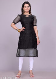 Women Fashion Organza Kurti