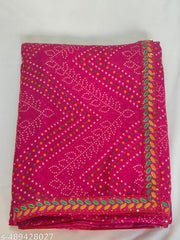  Bandhani saree, Bandhej saree, Top selling saree, Saree with blouse, pure georgette saree, soft georgette saree,   party wear saree, desiger saree, banarsi saree, celebrity saree, festive saree, bollywood saree