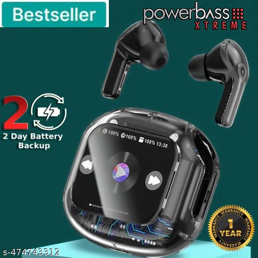 Ultrapods LCD Screen Earbuds 12 hours playtime bluetooth wireless headphones earphone bluetooth headset