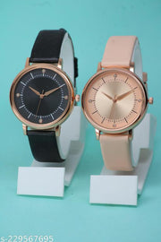 New Ethnic Flower Designer Leather Belt Analog Watches for Women Watches for Girls