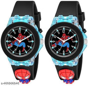 3D Cartoon Charecter Multi Colour Light Children Kids Watch for Boys Girls Analog Watch Boys Best Gift Baby Boys Girl Digital Watch for Kids Watch for 3+ to 11 Year Old boy Girl
