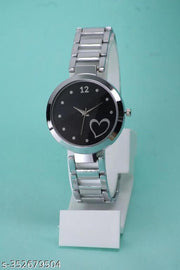 TRENDING MULTI-COLOR ((BLUE BLACK SILVER  DIAL ANALOG SILVER STAINLESS STEEL STRAP 3 COMBO WATCH ,