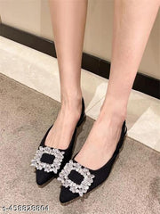 Canvas Flat Sandals
