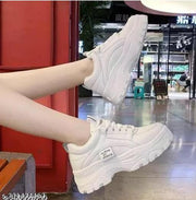 Oxpio New Women's Stylish Casual Sports Sneakers | Walking Sneakers Shoes | Partywear Sneakers | Running Sneakers For Women's and Girl