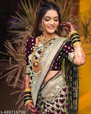 banarasi saree banarasi silk sarees 2024 new design party wear wedding collection