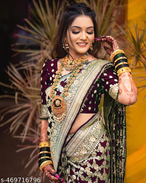 banarasi saree banarasi silk sarees 2024 new design party wear wedding collection
