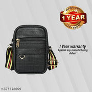 H-Hemes Leatherette Sling Bag, Chest Slinger bag, Crossbody Bag, Side Bag Bag Waterproof Sling Bag