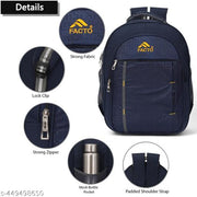 XL 70 L High Quality Stylish Casual Class 6th to 10th Waterproof School Bag (Multicolor, 70 L)