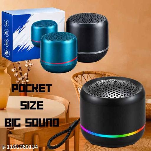Wireless Bluetooth Speaker with Colorful RGB Light | Compact Portable Music Speaker
