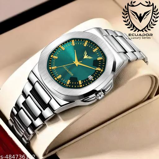 Ecuador Fancy Design Date Series Analog Wrist Watch For Boys/Men