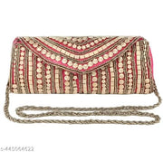 Bridal Handcrafted Hand Clutch/Handbag/Purse for Women and Girls