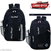 SKY RISE Combo of 2 Backpack Medium Unisex College & School Bags 34 L Laptop Backpack