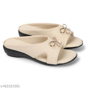 womans flat fashion slippers