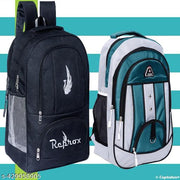 Casual Waterproof Laptop Bag/Backpack for Men Women Boys Girls/Office School College Teens & Students Stylish Backpack With Water Resistant For School, College & Office Laptop Backpack For Men & Women pack of 2