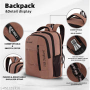 Large 35 L Backpack 35L Casual Laptop Backpack School/College/Office/Travel Bag For Men & Women  (Dark Olive Beige)