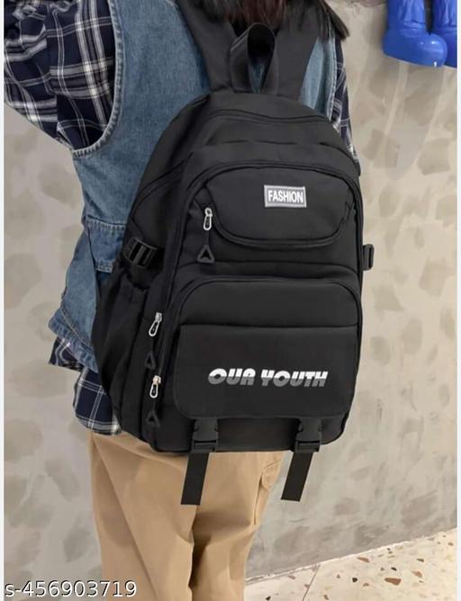 Large 32 L Laptop Backpack SlpashProf Daily Commuter Office / School / College / Business / Unisex Travel  (Black)