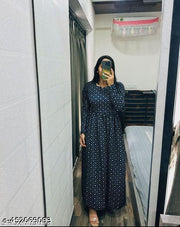 Polyster/Crepe fabric-Printed fashionable designer kurta/Kurti for girls and women | womens wear | Womens kurti | Girls wear | Girls kurti | Kurta for womens | Kurta for girls