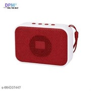 DPM Wireless Speaker with Mic, Deep Bass Audio, USB TF Playback, RGB Lights