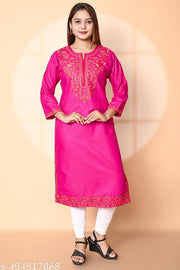 ParamountNx Women's A-line Kurti , Trendy Festive Wear, Size- S to XXL