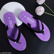 DOCTOR EXTRA SOFT Purple-OR-D-19 Women's Orthopaedic Diabetic Comfort Daily Use Slippers & Flipflops