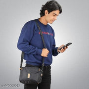 Unisex Sling Bag for Men Cross Body Utility Travel Office Business Messenger one Side Bag for Men and Women Unisex with Adjustable Strap (Pack of 1)