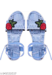 LifeO-Modern Graceful Blue Slider For Girls and Woman